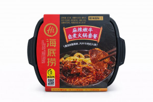 Лапша быстрого приготовления со вкусом острой говядины Haidilao 435г,