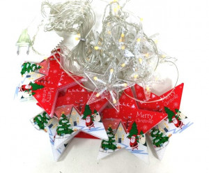 Гирлянда бахрома Звезды