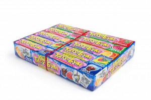 Жевательная резинка в пластинках с татуировками "ТАТУ-БУМ" ассорти 12,5гр,1 шт./20шт,в коробке/