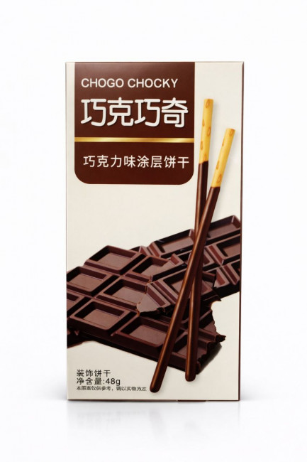 Палочки в глазури со вкусом дыни QiaoKeQiaoQi 48г