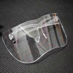 Очки прозрачные защитные на половину лица 1 шт.