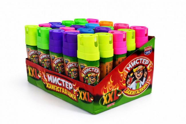 Кисло-сладкие жевательные конфеты «МЯКА КИСЛЯКА» с фрукт. вкусом ZVN ТМ (ЗВН) 15г* 24шт