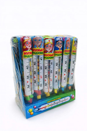 Жевательная резинка "Вкусный градусник" 7гр,1 шт./ 30шт в коробке/