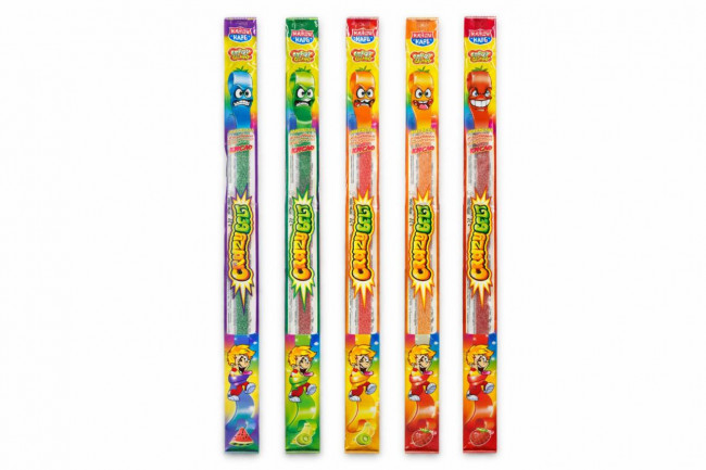 Марм. в кисл. обсыпке Крейзи Белт "CRAZY GUMMY CRAZY BELT" (кисл. рем.) асс. 15гр*72шт