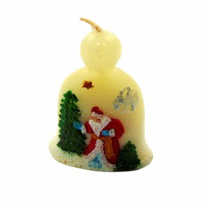 Свеча праздничная Новый год 7 см.1 шт.