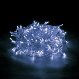 Гирлянда Холодный белый 12 м.100 ламп