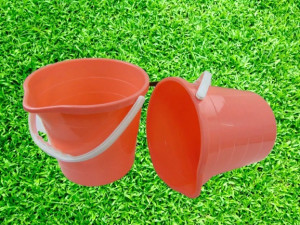 Ведро с носиком пищевое 10 литров / Сделано в России/ 35 шт.в упаковке/ 1 шт.