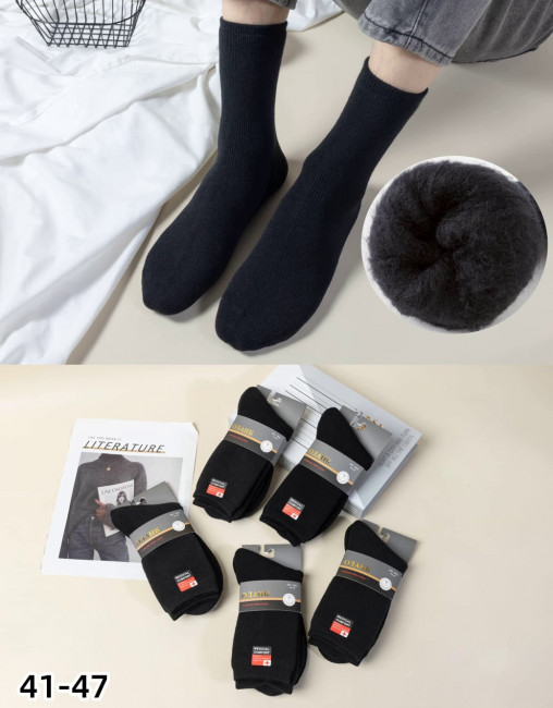 Носки женские термо 90% шерсть ламы  р.37-41 / 10 пар в упаковке/1 пара