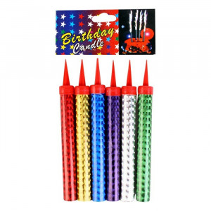 Свеча фонтан 10 см.6 шт.