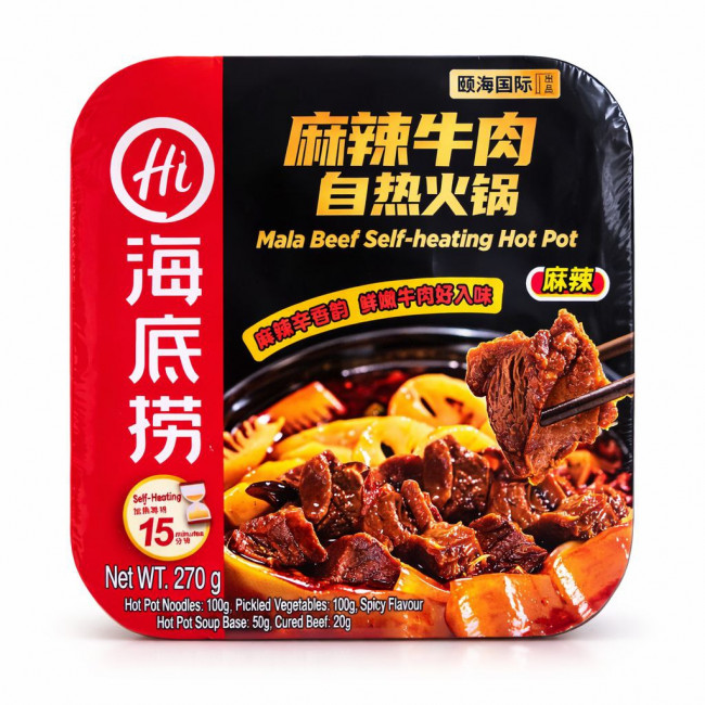 Саморазогревающаяся лапша Хо-го со вкусом пряно-острой говяд