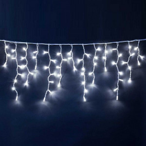 Гирлянда Бахрома белый свет 2 м.50 см.