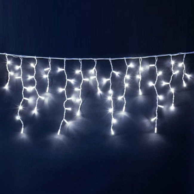 Гирлянда Бахрома белый свет 4 м.50 см.