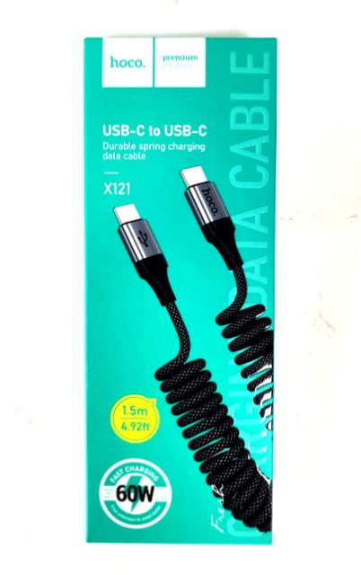 Кабель USB-С to USB -C *2   Type-C  HOCO X 123 1 метр