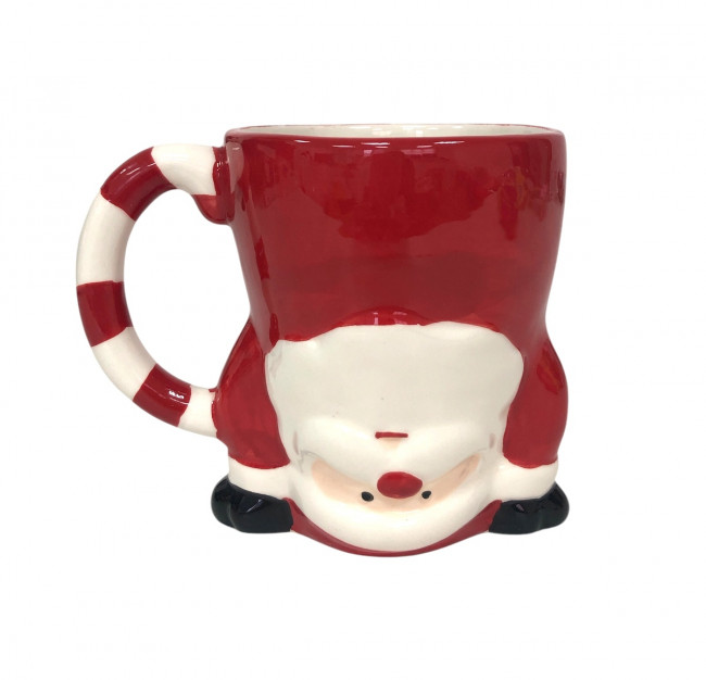 Кружка керамическая новогодняя 390 мл.1 шт.