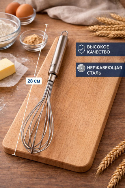 Венчик 33 см.1 шт.