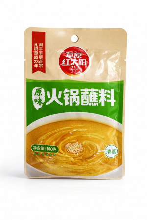 Соус для хого с оригинальным вкусом CaoYuanHongTaiYang 100 г