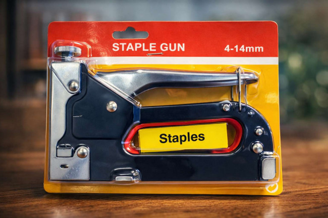 Степлер 6*13 см.1 шт.