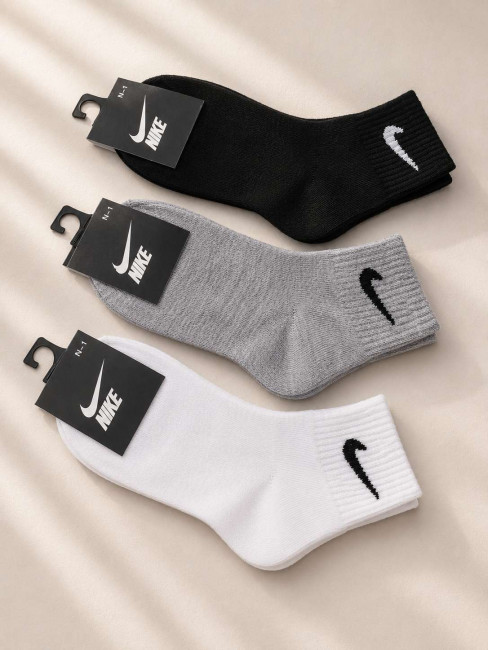 Носки детские  NIKE 90 % хлопок р.5-8 лет / 10 пар в упаковке/ 1 пара