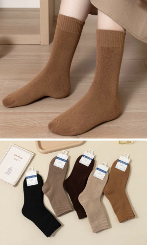 Носки женские термо 80 % хлопок р.36-41 /10 пар в упаковке/ 1 пара