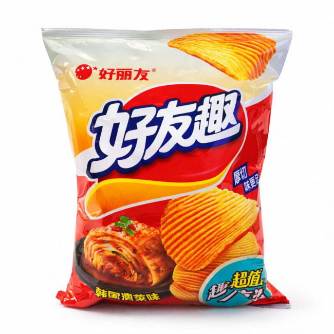 Чипсы "Хао Йоу Чу" (со вкусом корейской кимчи)