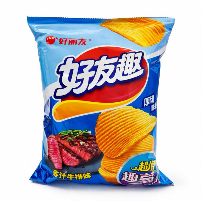 Чипсы "Хао Йоу Чу" (со вкусом сочного стейка)