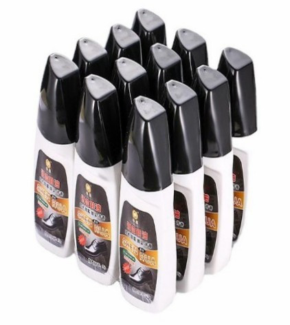 Краска для обуви с губкой черная 75 мл.1 шт.