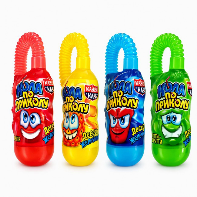 Десерт желейный "Кола по приколу" 80гр*30шт