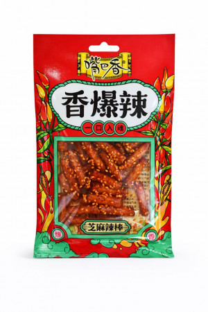 Мучные острые палочки с кунжутом Zuibaxiang 70г