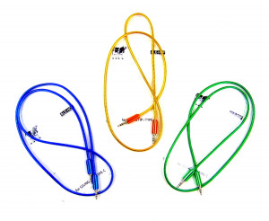 Кабель AUX соединительный 1 метр в пакете zip lock 11*17 см.