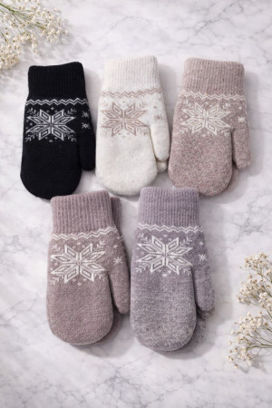 Варежки женские зимние 1 пара