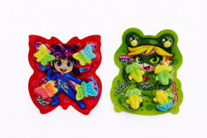 Жевательный мармелад "Леди Бабочка и Супер Фрог" ассорти 9г,1 шт./30 шт,в коробке/