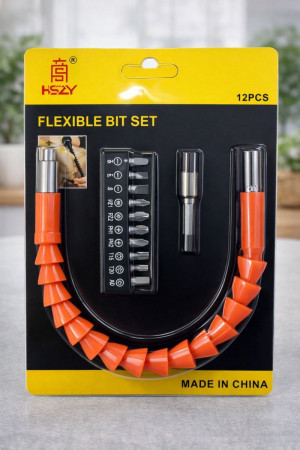 Набор бит гибкий для шуруповерта 12 предметов