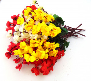 Букет цветов 25 бутонов 38 см.