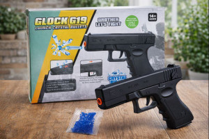 Пистолет игрушечный с гидрогелевыми шариками 1 шт.