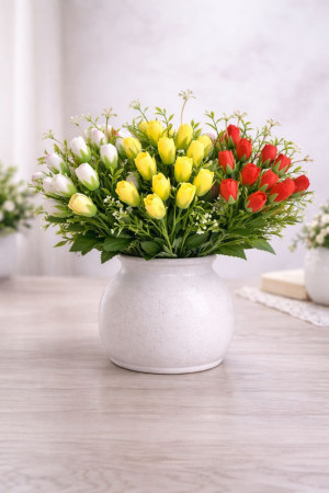 Букет цветов 15 бутонов 25 см.1 шт.