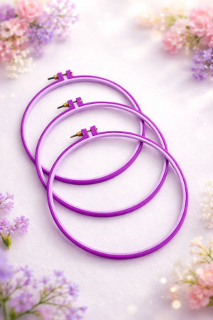 Пяльцы для вышивания 28 см.1 шт.