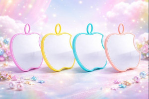 Зеркало на подставке 14*15 см.1 шт.