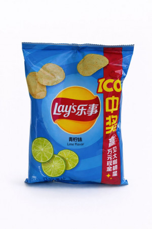 Чипсы картофельные со вкусом лайма Leshi 70 г