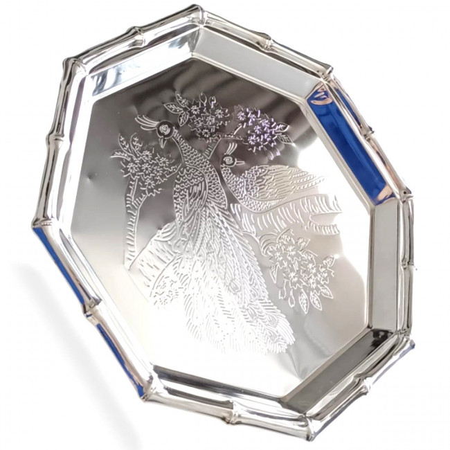 Поднос металлический 31 см.