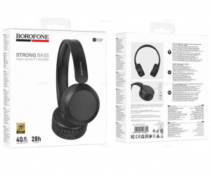 Наушники беспроводные BO37 Borofone черные