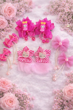 Заколка прищепка 2 шт.в ассортименте