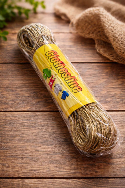 Веревка бельевая армированная 20 метров 1 шт.