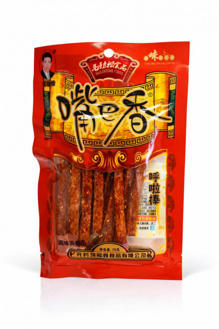 Мучные острые палочки «Хлоп-хлоп!» Zuibaxiang 75г