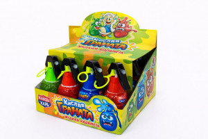 Жидкая конфета спрей "Кислая Граната" 50 мл,1 шт./20 шт,в коробке/