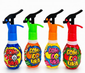 Жидкая конфета спрей БОМБОЧКА 25 мл.1 шт./20 шт,в коробке/