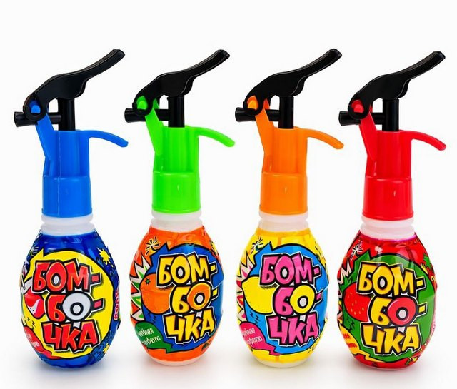 Жидкая конф. спрей БОМБОЧКА 25 мл./20 шт