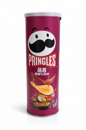 Чипсы картофельные бифштексный вкус"Пинкe"110g