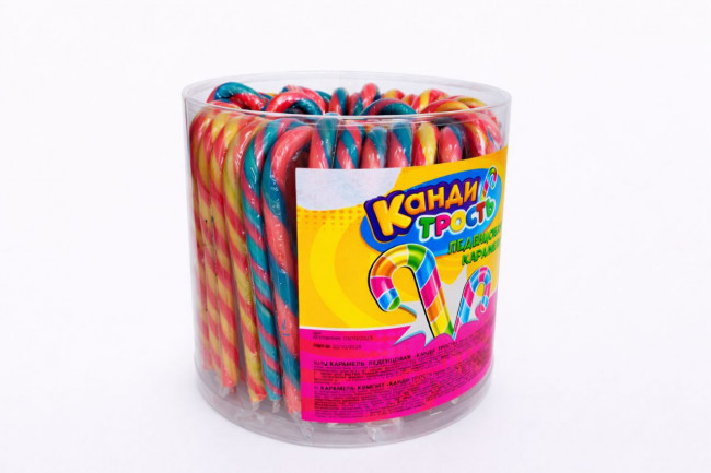 Карамель леденцовая "Канди Трость" 10гр*60шт