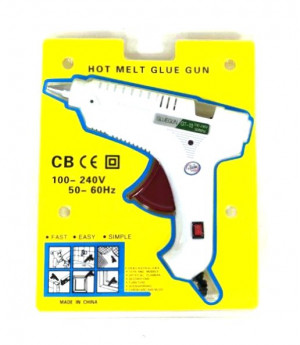 Пистолет клеевой 19 см.1 шт.