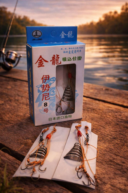 Крючки для рыбалки №1 8 шт.